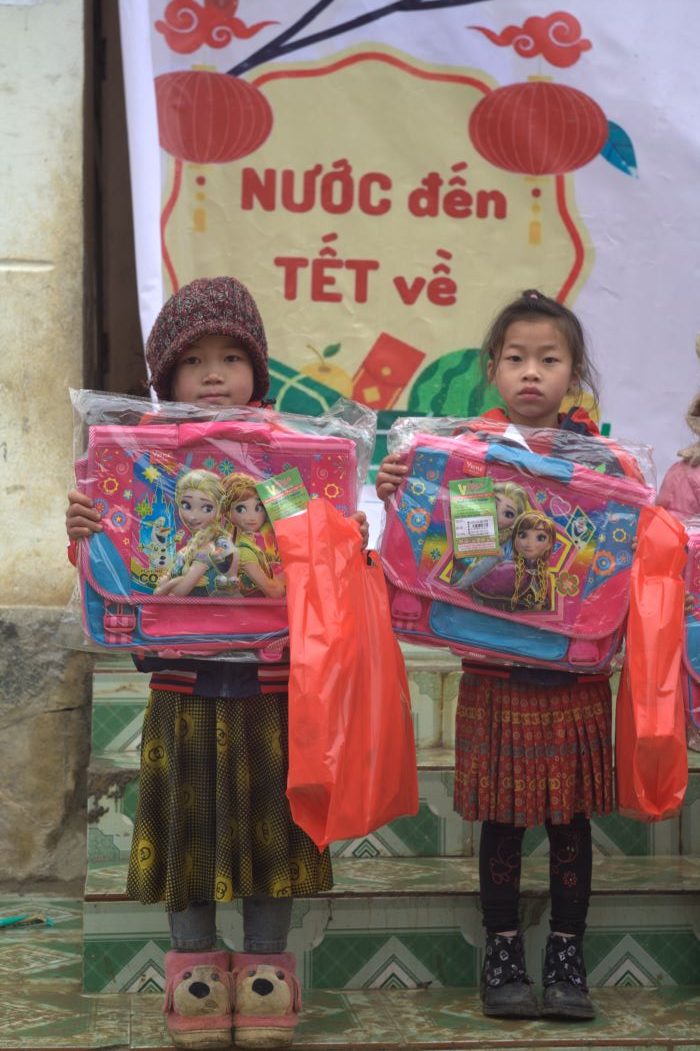 hoạt động thiện nguyện dự án nước sạch cho trẻ em vùng cao - DVN